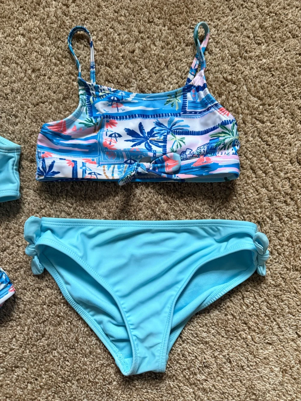 Girls Wonder Nation 4 piece swim bundle
